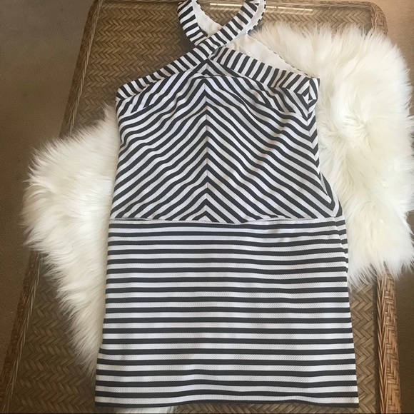 Revolve x Trina Turk Alicina Striped Halter Dress - Picture 7 of 8